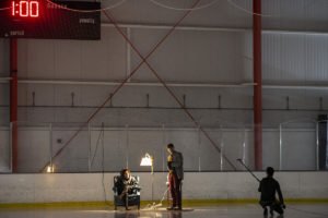 Ice on Ice: an ice capade in sixty acts. A performance art ice capade by Andrew Miguel AM Fuller in collaboration with the Strawman Collection (photo by Daniela Rossell).